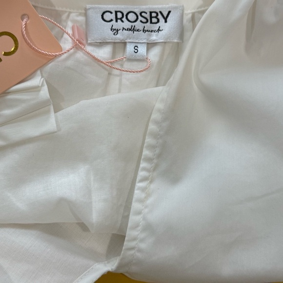 CROSBY by Mollie Burch Small Cap Sleeve Color Block Watts Midi Dress NWT $292 - Picture 16 of 16